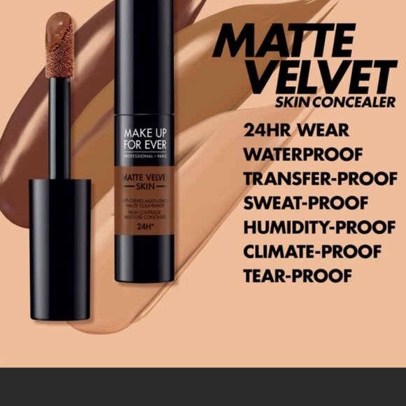 NEW MUFE Matte Velvet High Coverage Concealer - 5.5 Mocha - Picture 3 of 4